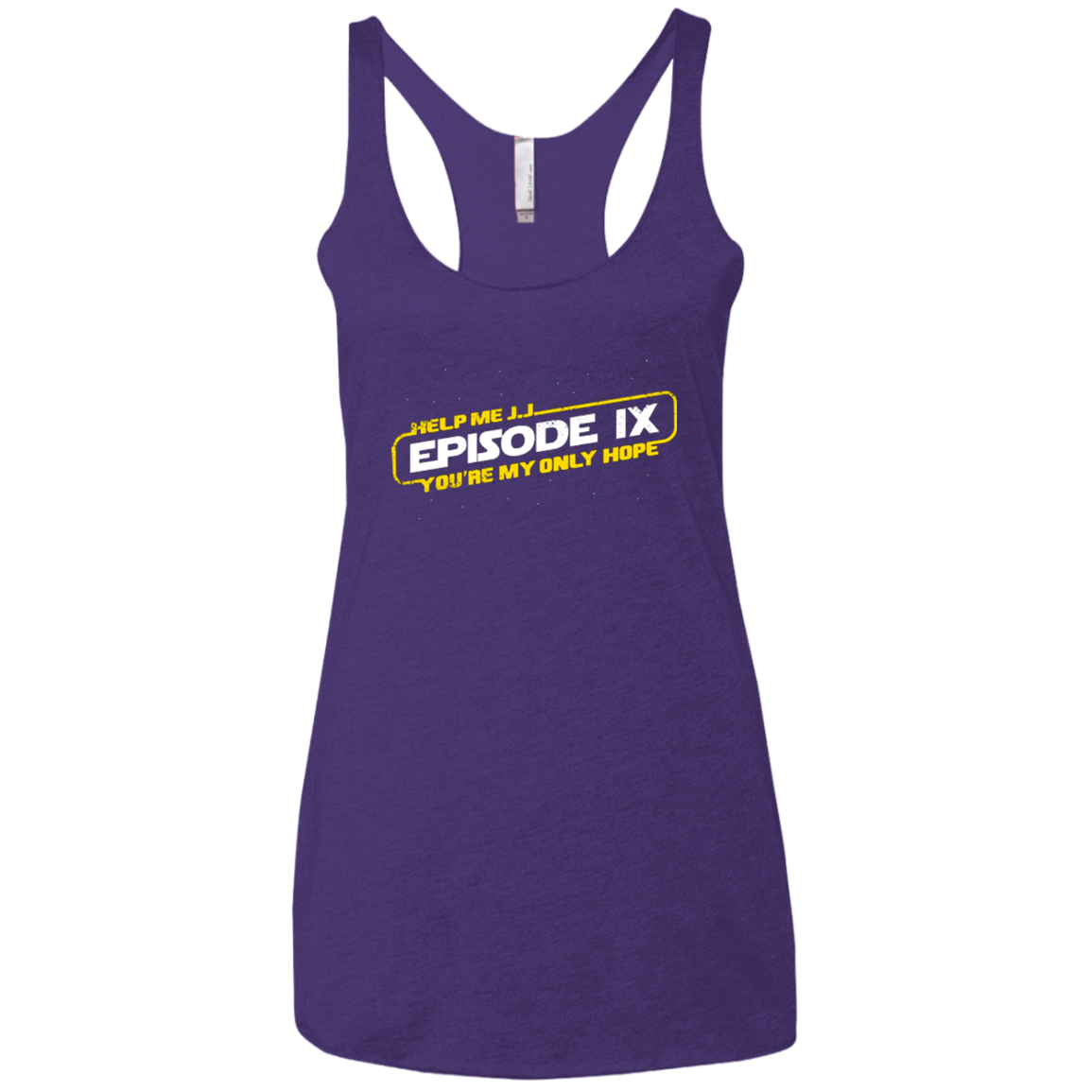 Episode IX Women's Triblend Racerback Tank