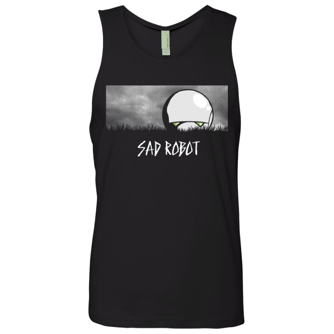 SAD ROBOT Men's Premium Tank Top