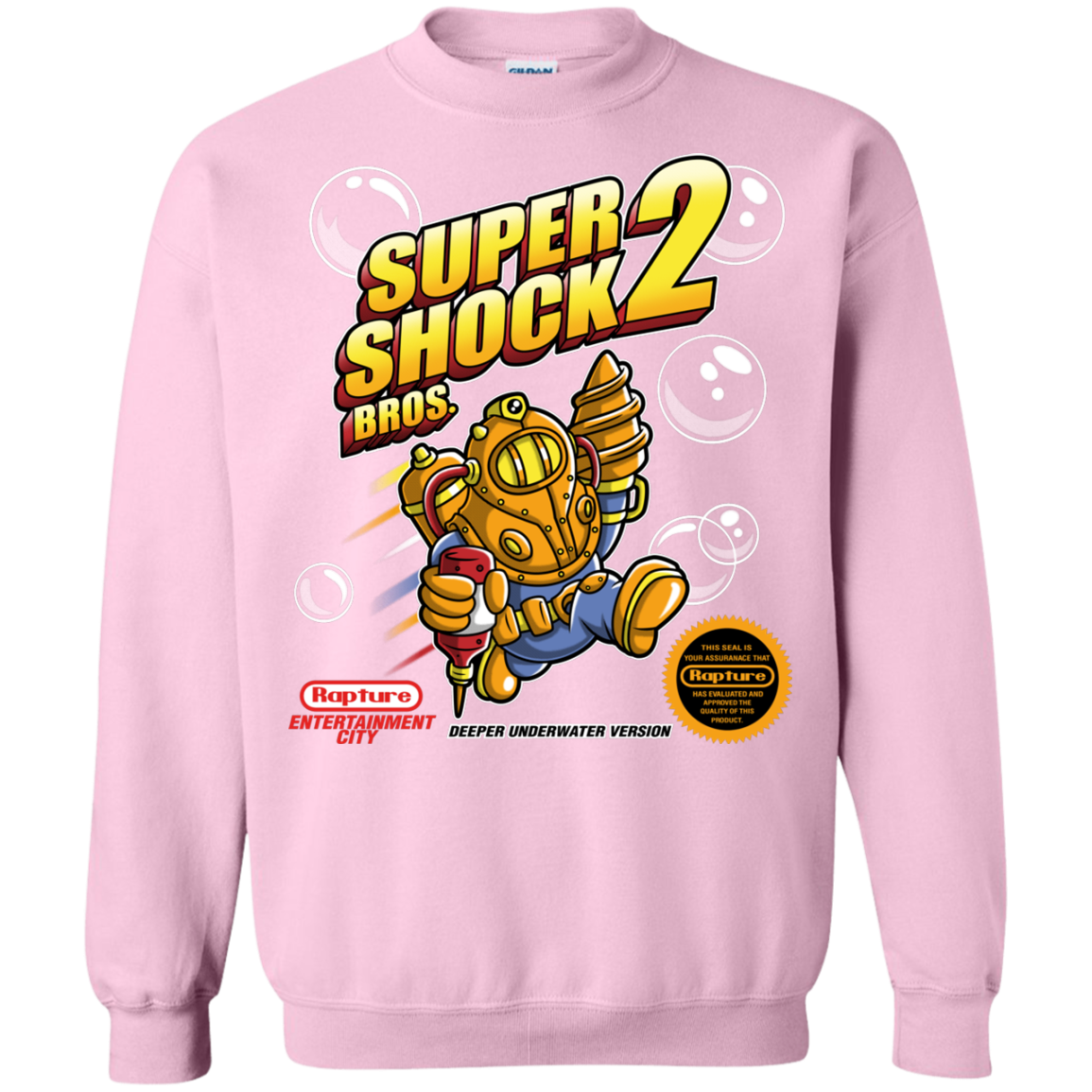 Super Shock Bros 2 Crewneck Sweatshirt
