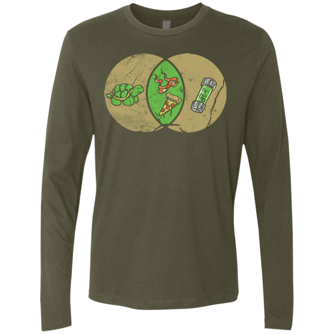 Mikey Diagram Men's Premium Long Sleeve