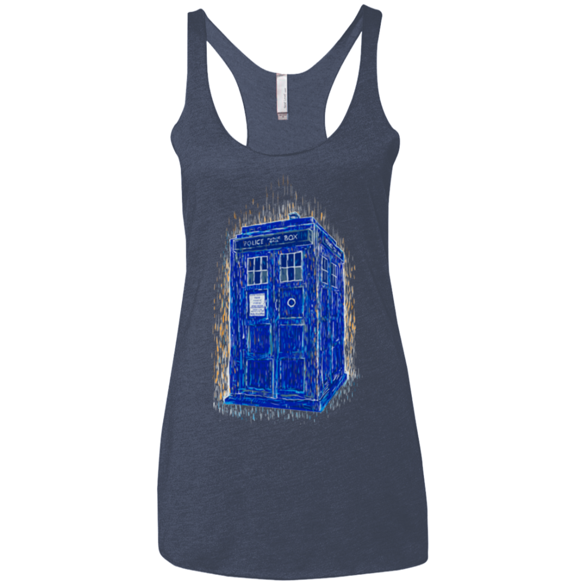 Woodcutardis Women's Triblend Racerback Tank