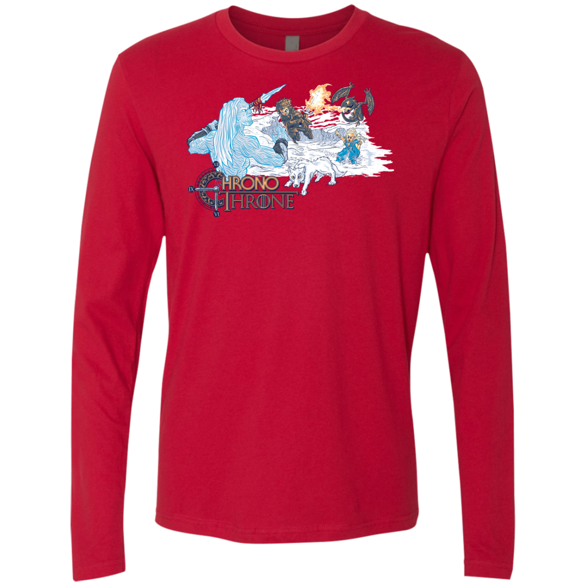 Chrono Throne Men's Premium Long Sleeve
