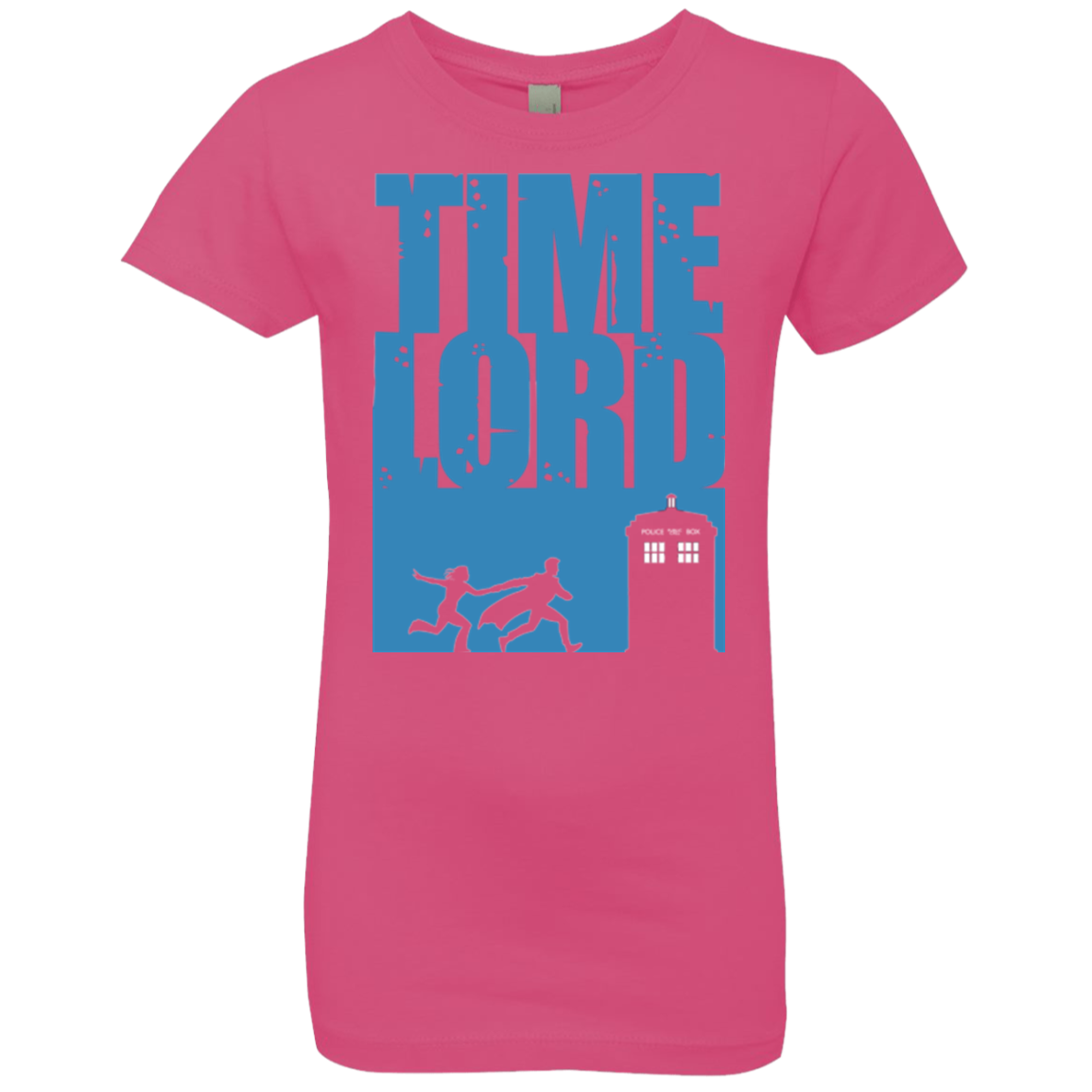 Time Lord Allons-y! Girls Premium T-Shirt