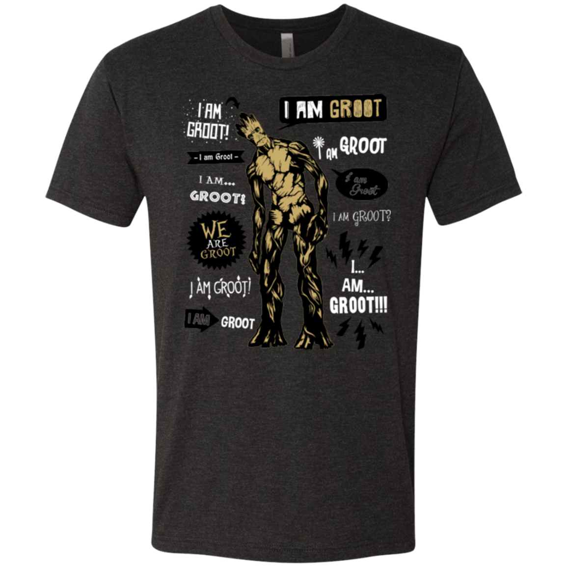 Groot Famous Quotes Men's Triblend T-Shirt