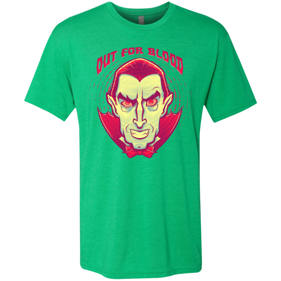 OUT FOR BLOOD Men's Triblend T-Shirt