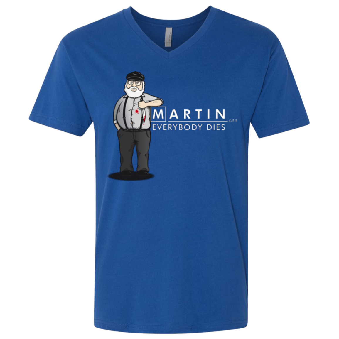 Everybody Dies Men's Premium V-Neck