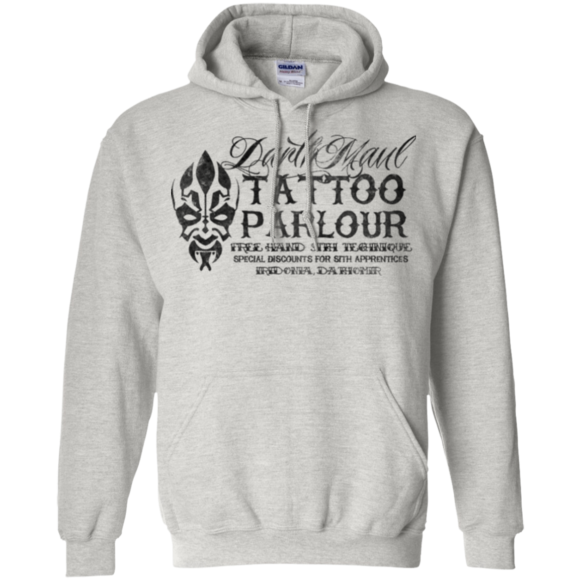 Darth Maul Tattoo Parlour Pullover Hoodie