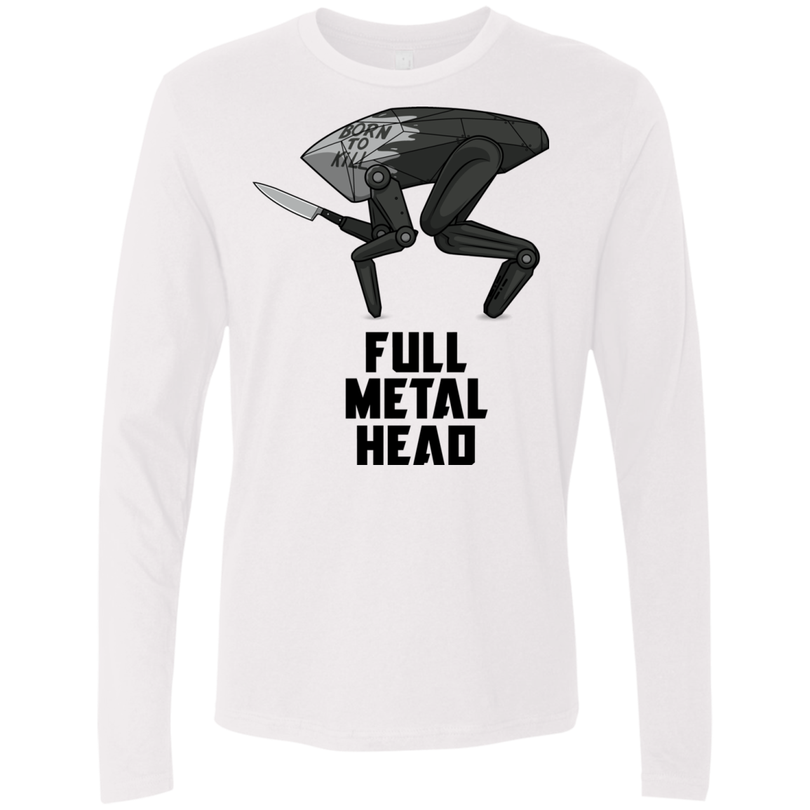 Full Metal Head Men's Premium Long Sleeve