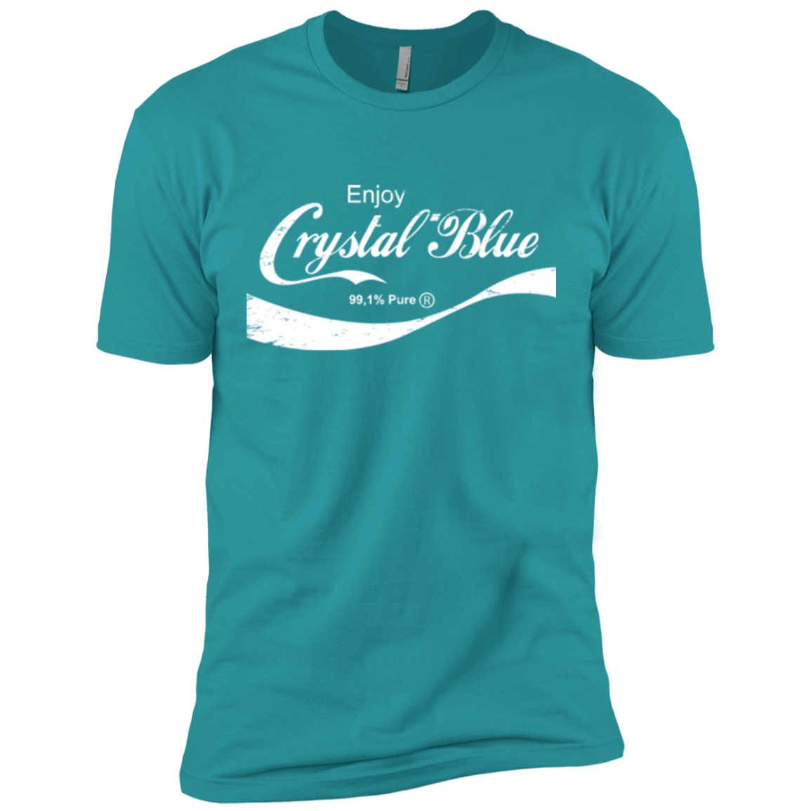 Crystal Blue Coke Men's Premium T-Shirt