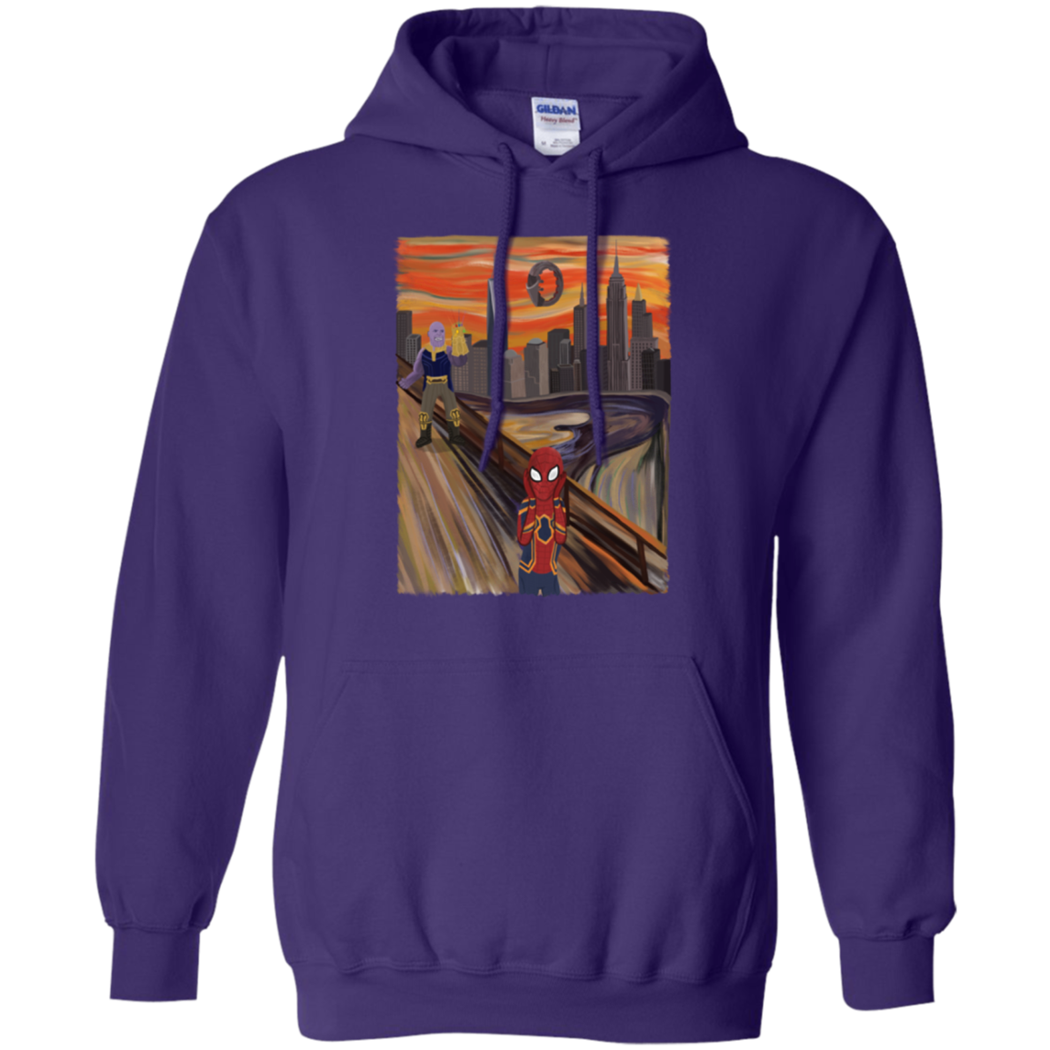 Spider Scream Pullover Hoodie