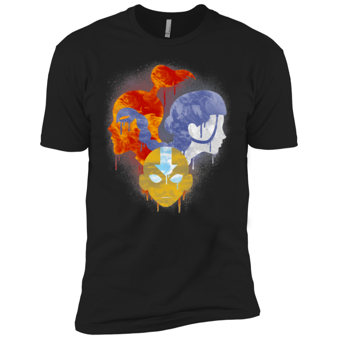 Elemental Love Triangle Men's Premium T-Shirt