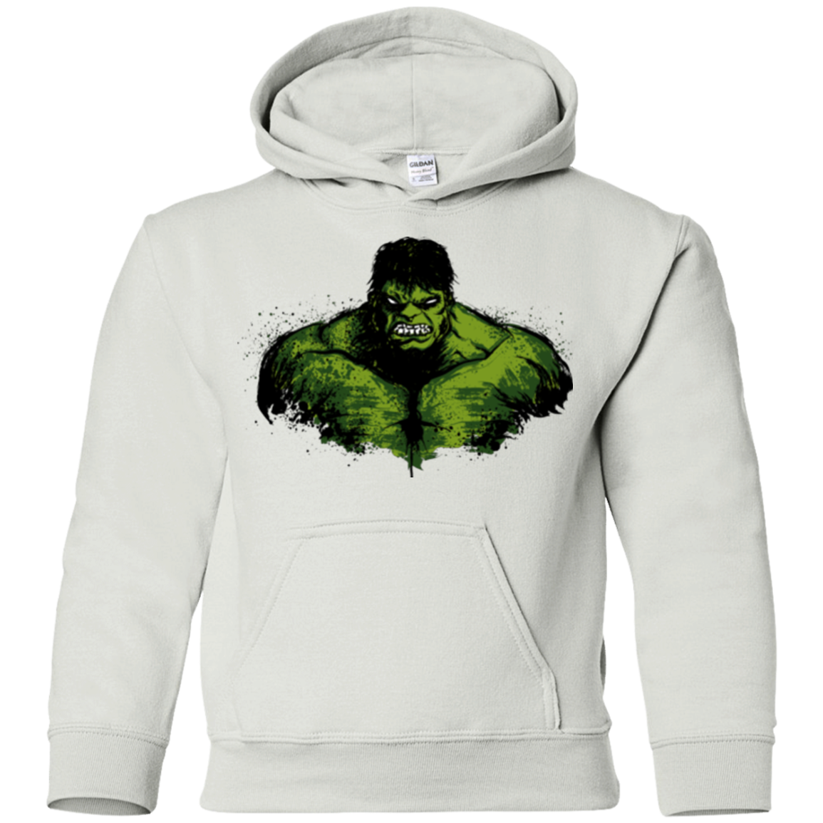 Green Fury Youth Hoodie