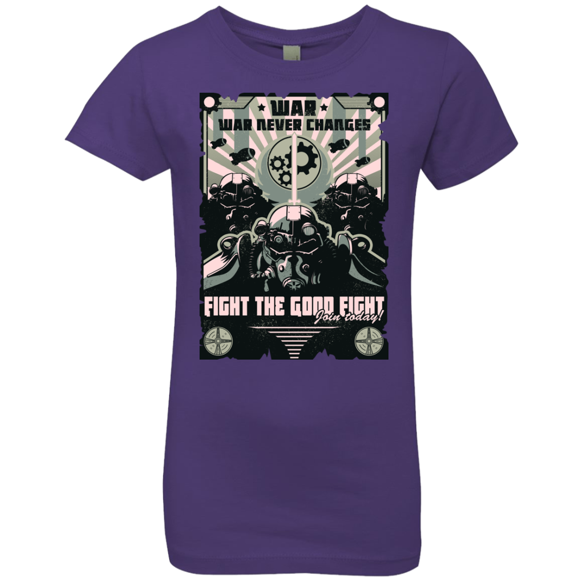 War Never Changes Girls Premium T-Shirt