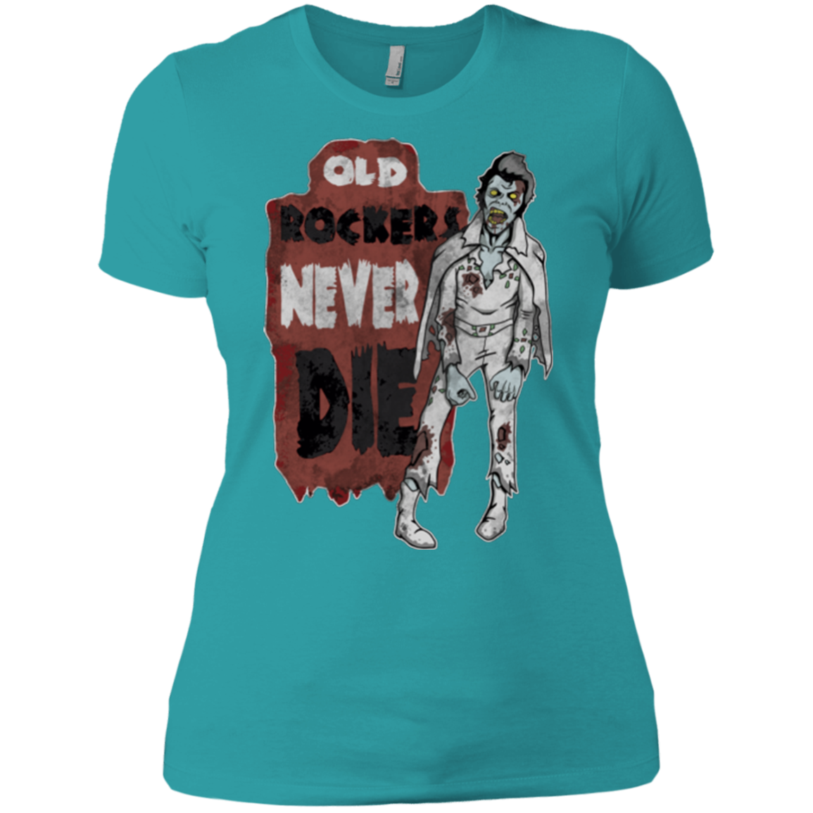 Old Rockers Never Die Women's Premium T-Shirt