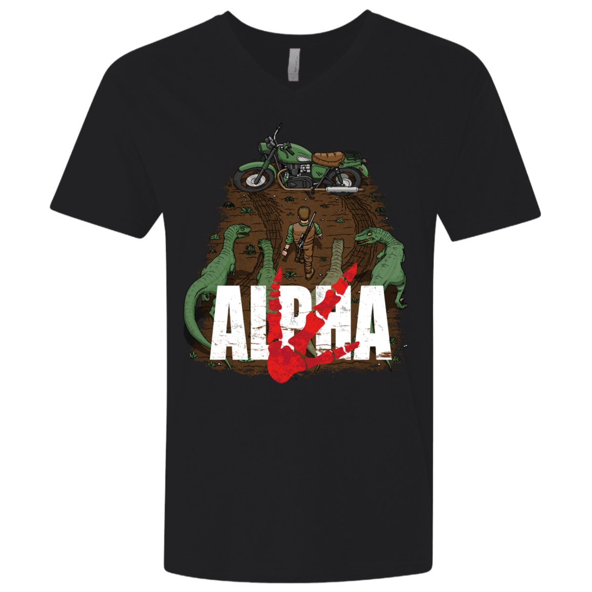 Akira Park Men's Premium V-Neck