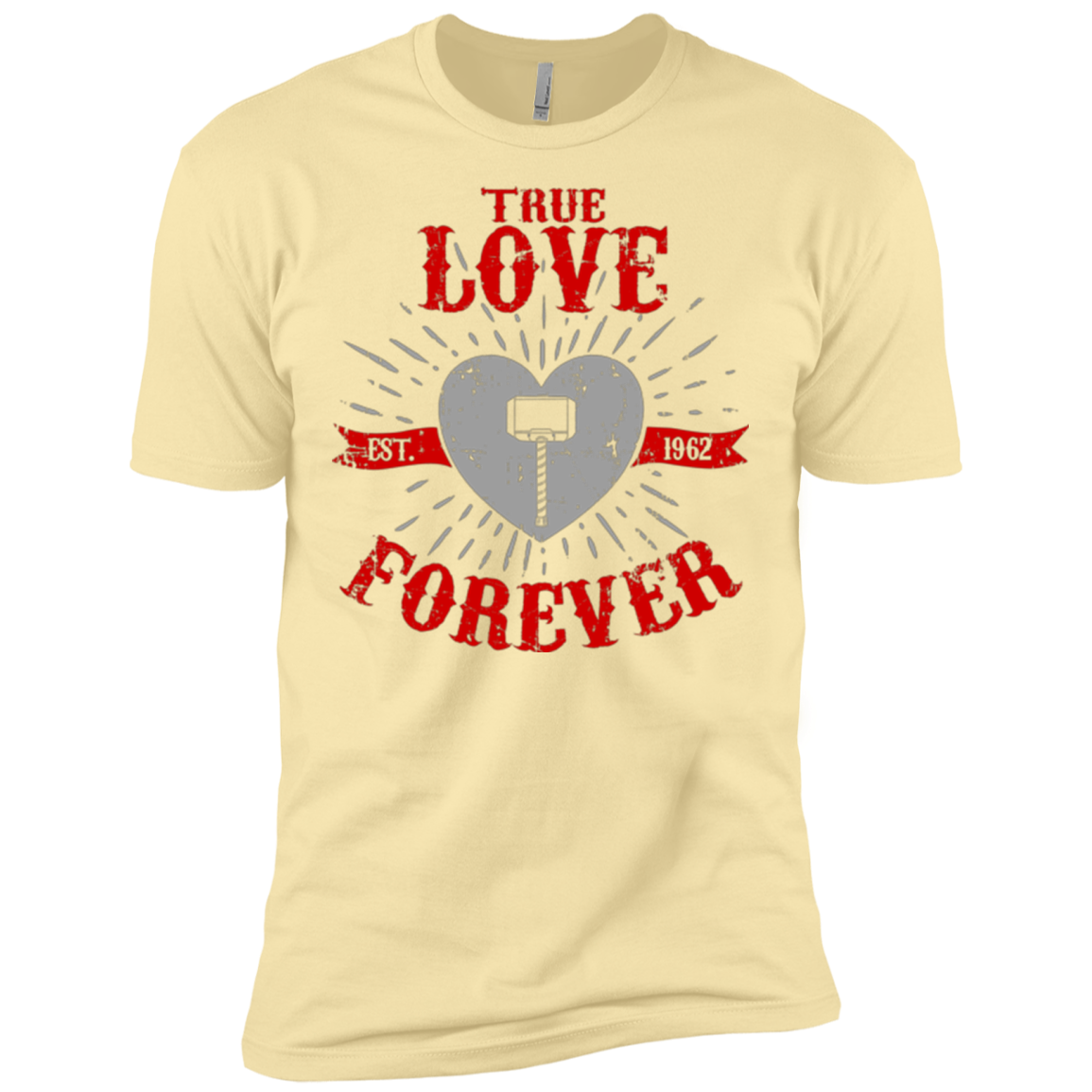 True Love Forever God Thunder Men's Premium T-Shirt