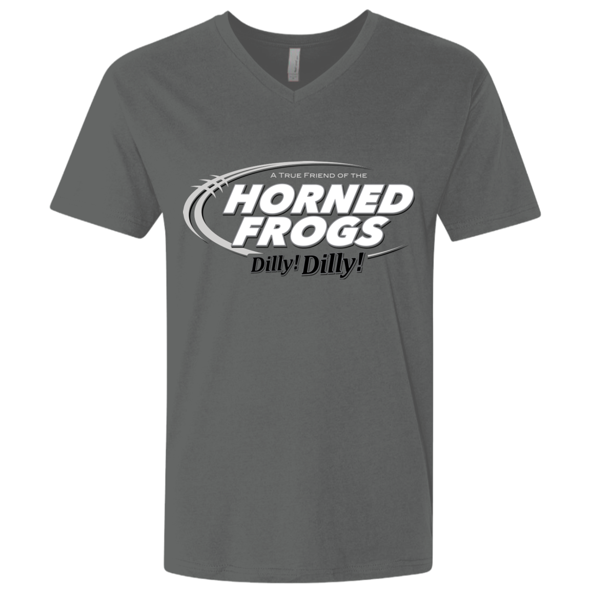 TCU Dilly Dilly Men's Premium V-Neck