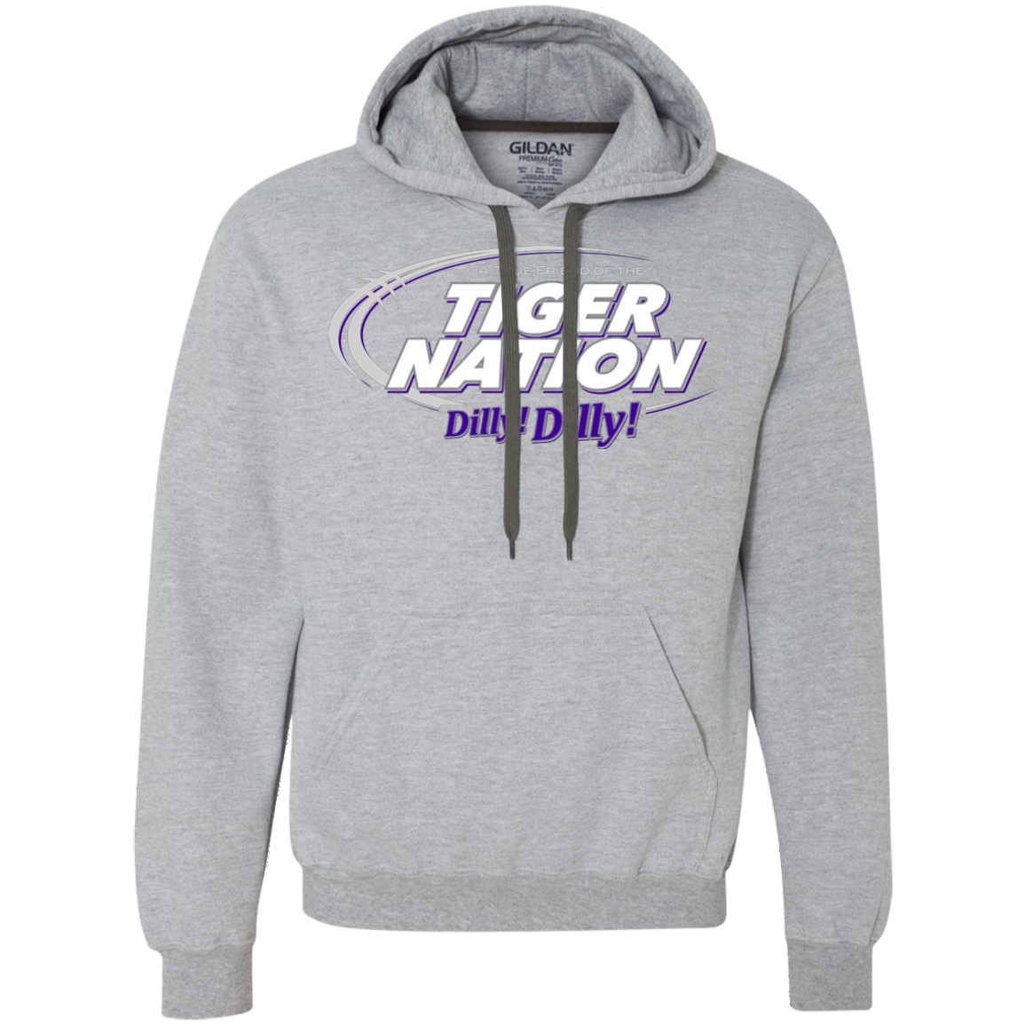 Clemson Dilly Dilly Premium Fleece Hoodie