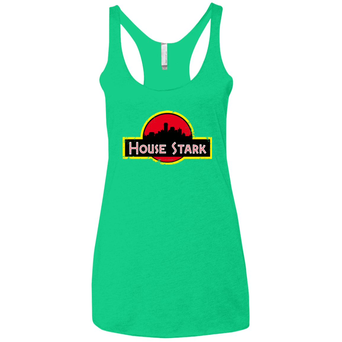 House Stark Women's Triblend Racerback Tank