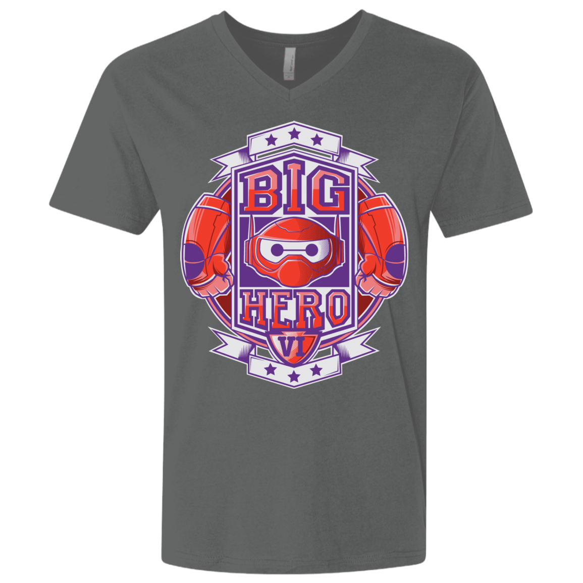BIG HERO VI BOXING Men's Premium V-Neck
