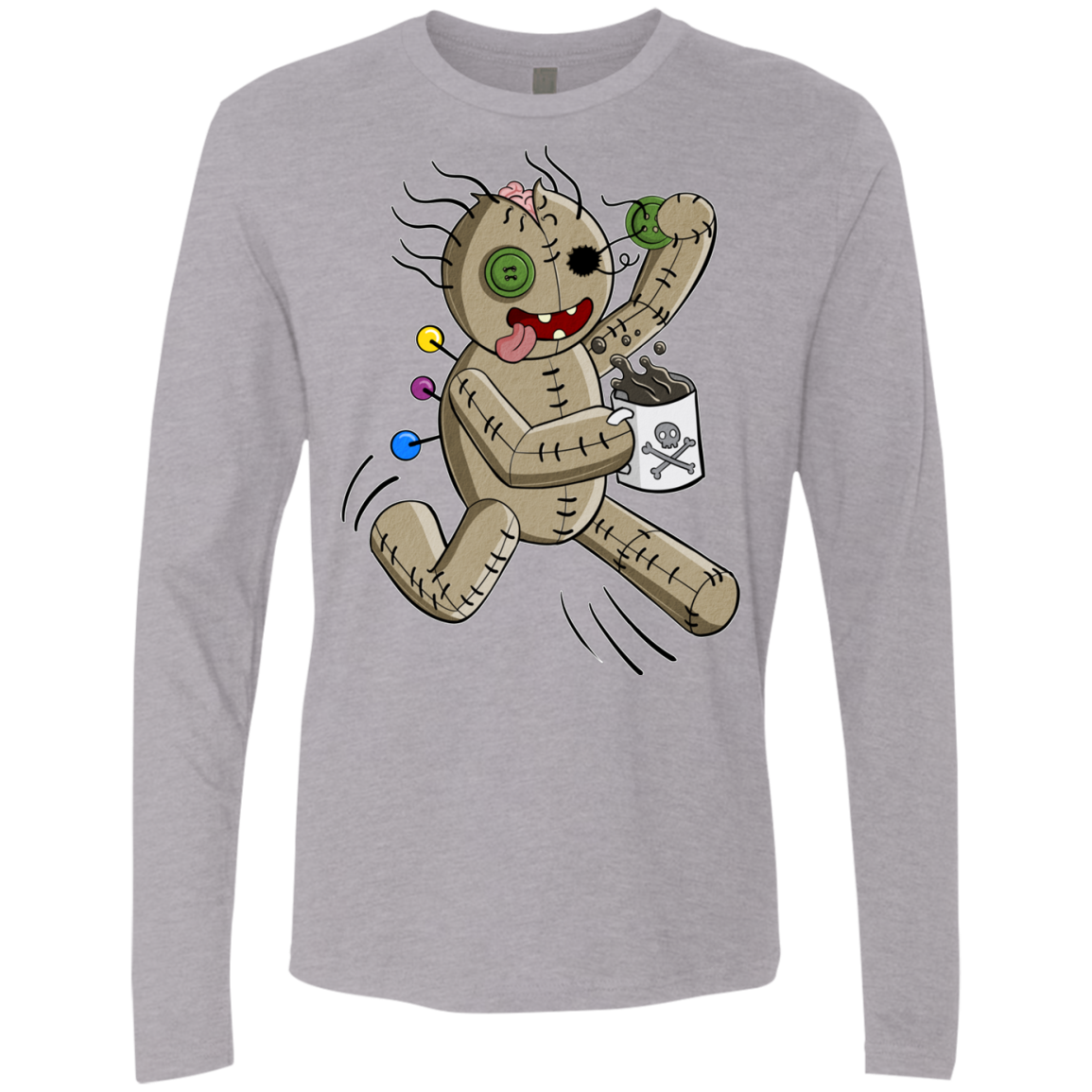 Voodoo Coffee Runner Men's Premium Long Sleeve