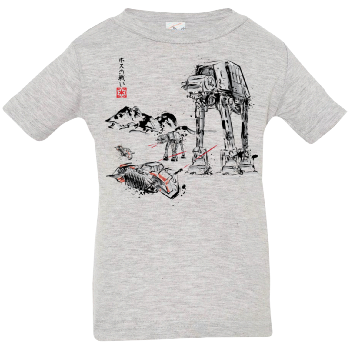 Battle in the Snow Sumi e Infant Premium T-Shirt