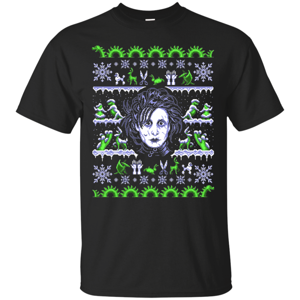 Edward Scissorhands ugly sweater T-Shirt