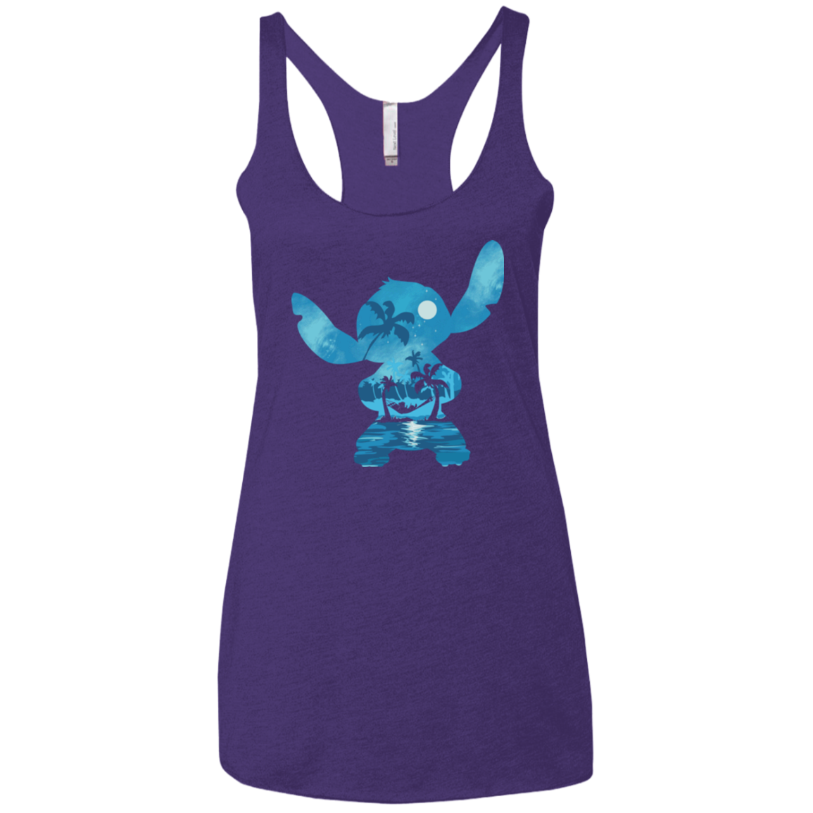 Ohana Portrait Women's Triblend Racerback Tank