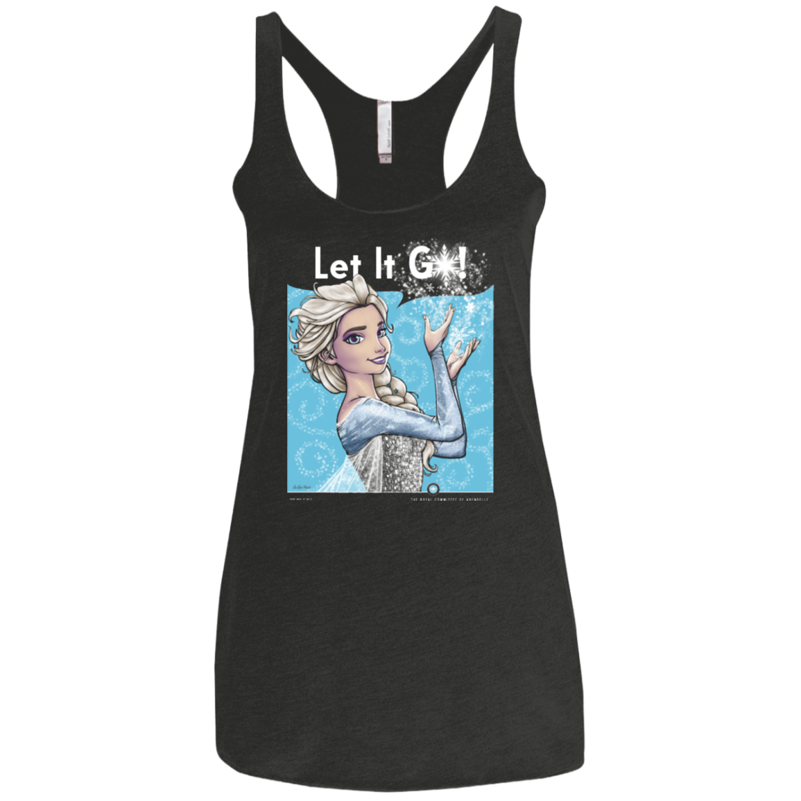 By Royal Decree Women's Triblend Racerback Tank