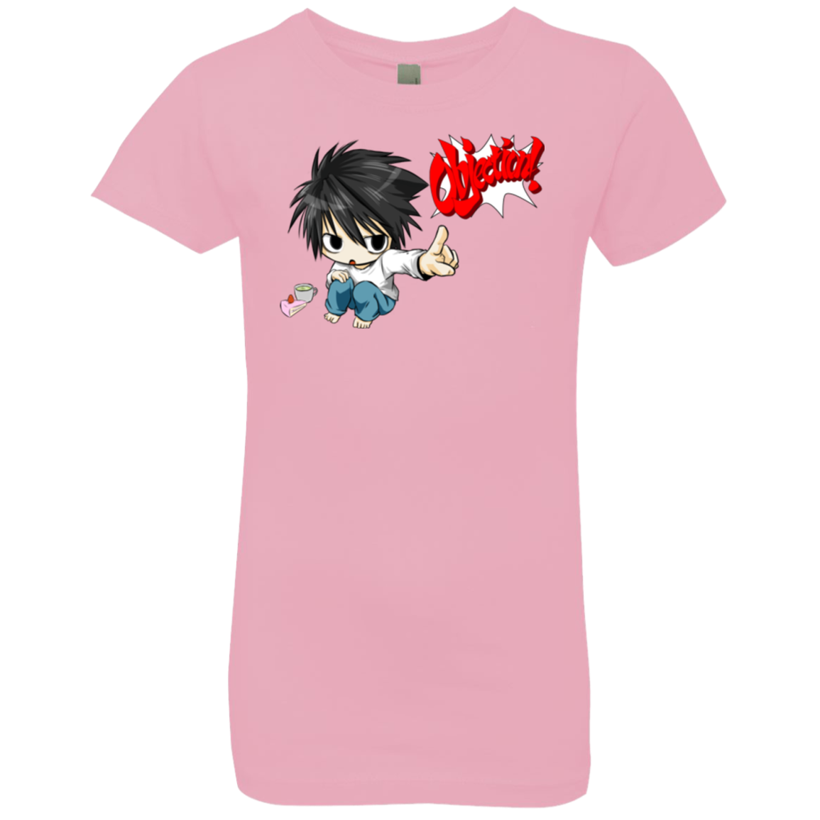 L Objection! Girls Premium T-Shirt