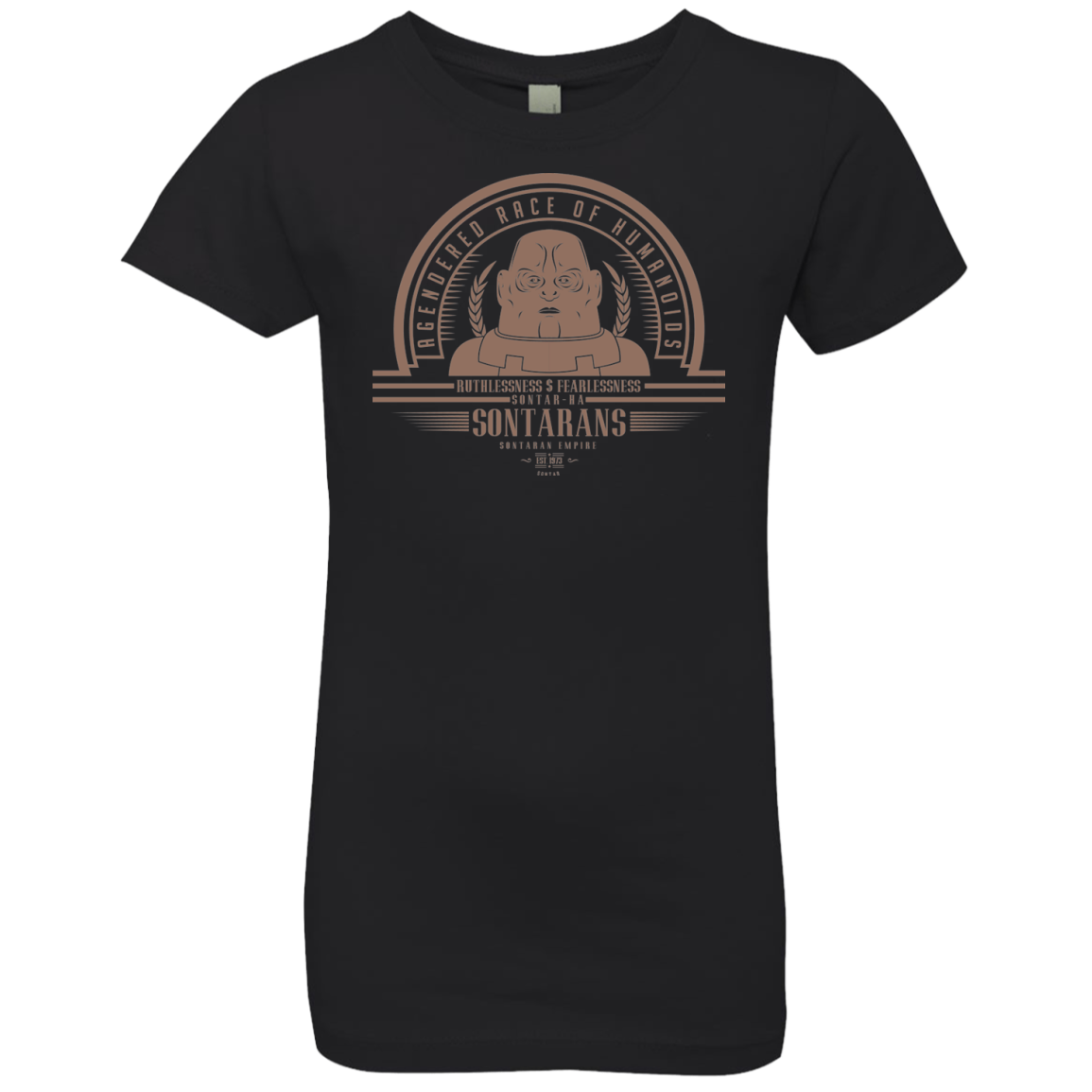 Who Villains Sontarans Girls Premium T-Shirt