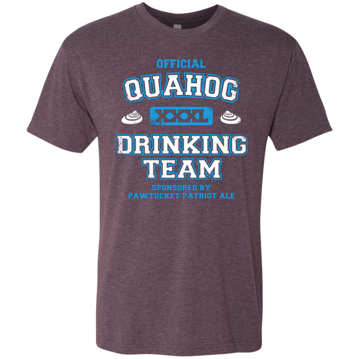 Quahog Drinking Team Men's Triblend T-Shirt