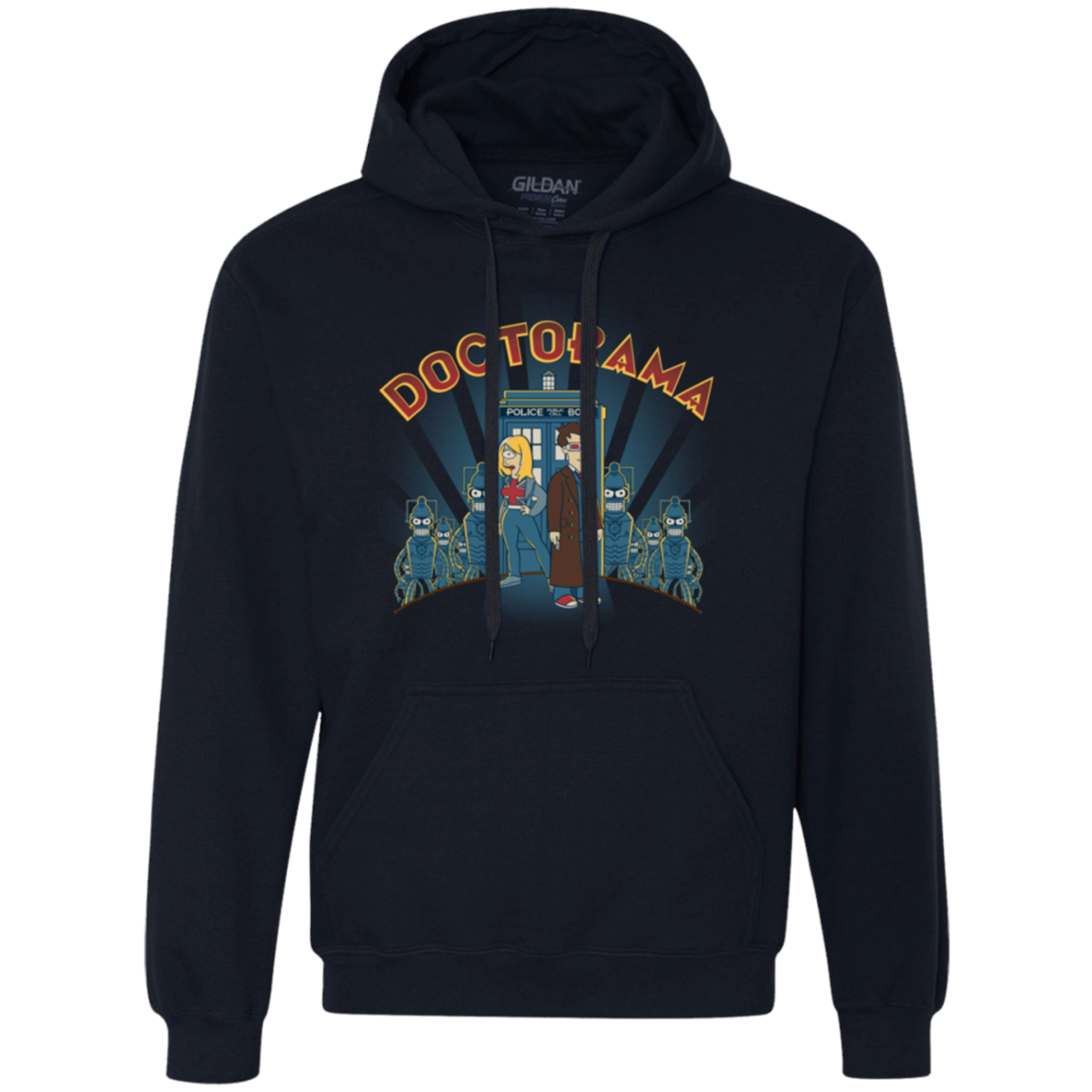 Doctorama (1) Premium Fleece Hoodie