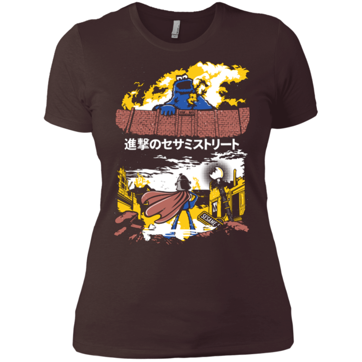 Attack on Sesame Street Women's Premium T-Shirt