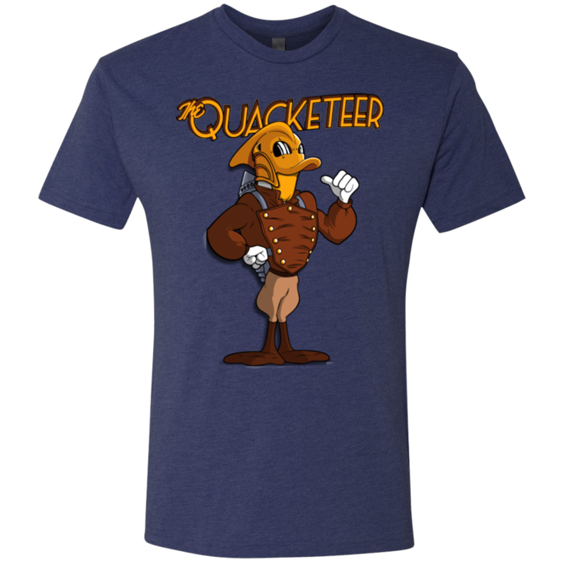 The Quacketeer Men's Triblend T-Shirt