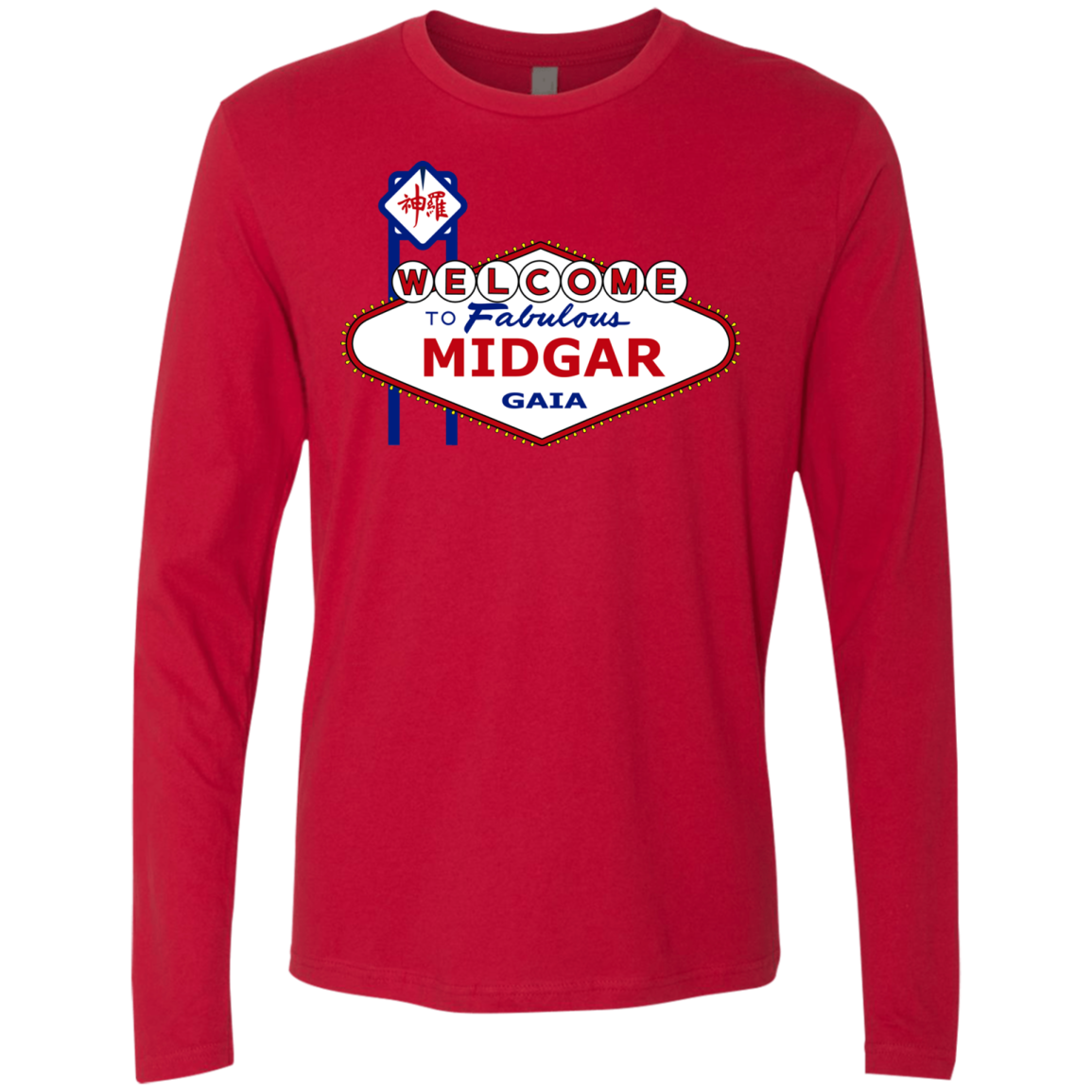 Viva Midgar Men's Premium Long Sleeve