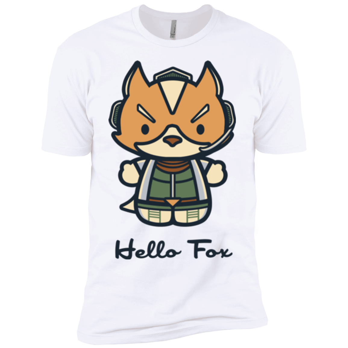 Hello Fox Boys Premium T-Shirt