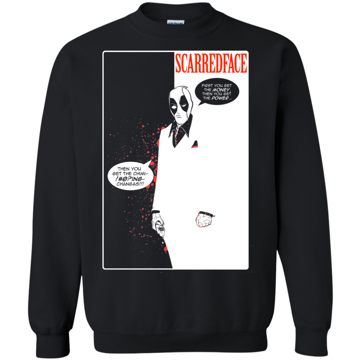 SCARREDFACE Crewneck Sweatshirt