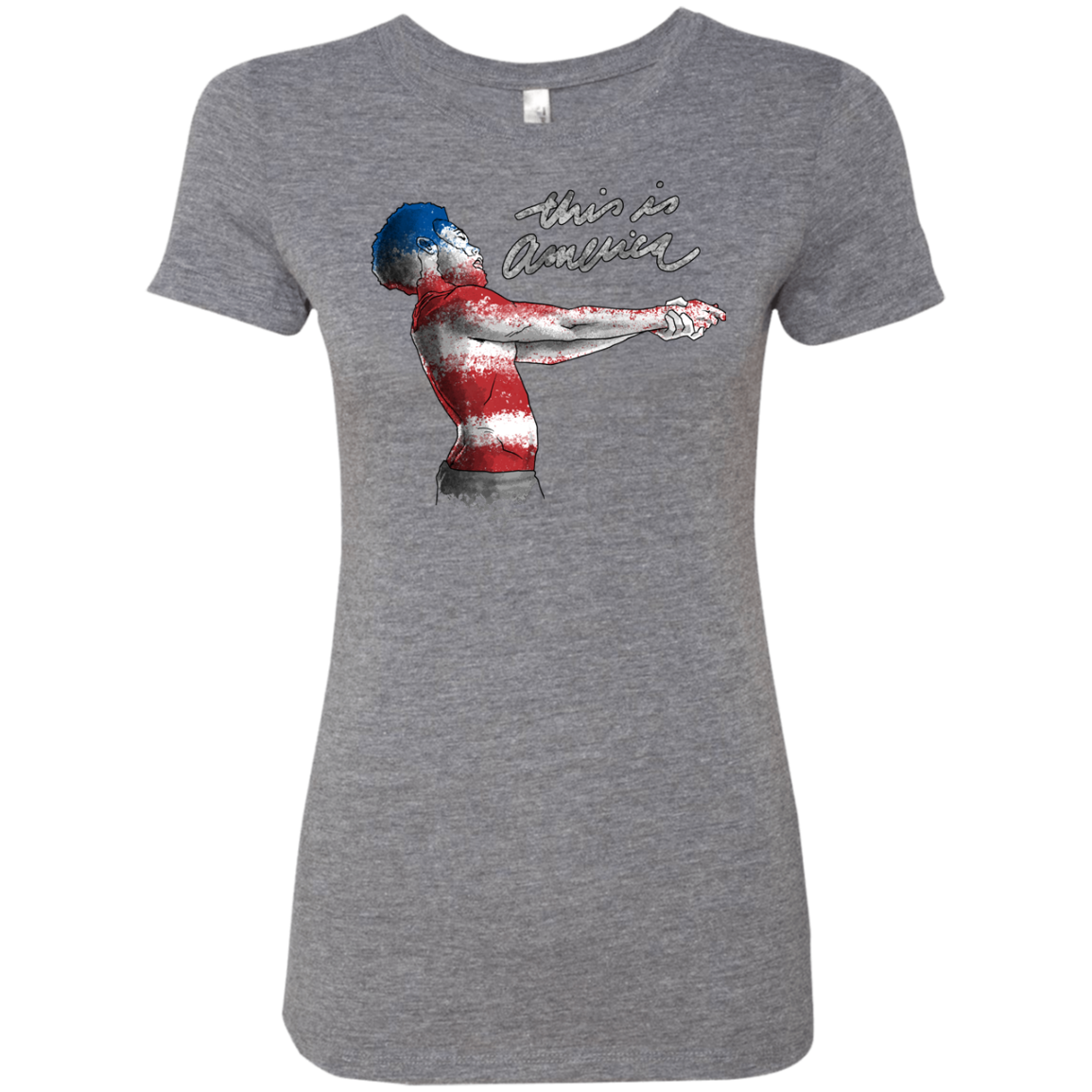 America Women's Triblend T-Shirt