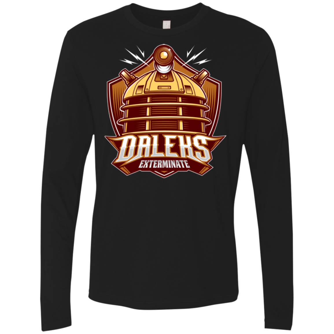 Dr. Who Daleks Men's Premium Long Sleeve