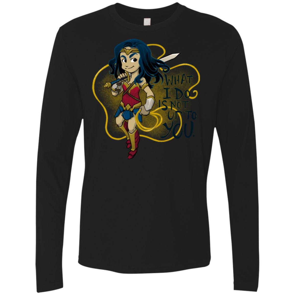 WW Text Men's Premium Long Sleeve