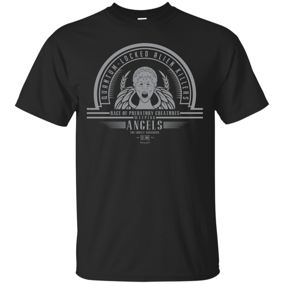 Who Villains Weeping Angels T-Shirt