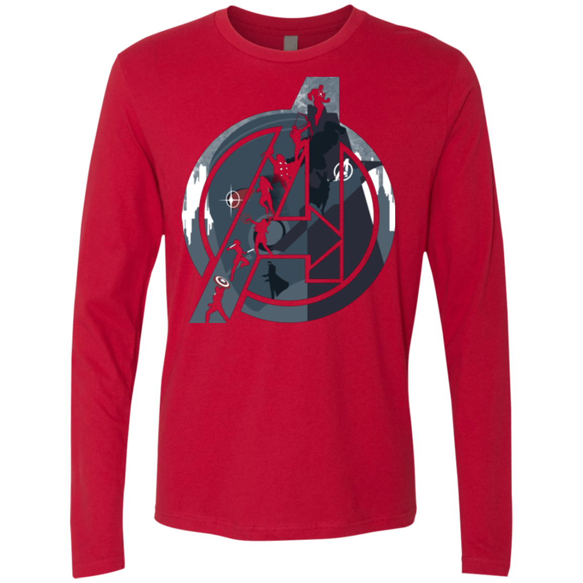 Heroes Assemble Men's Premium Long Sleeve