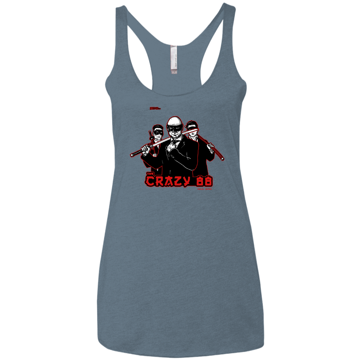 Join The Gang Women's Triblend Racerback Tank