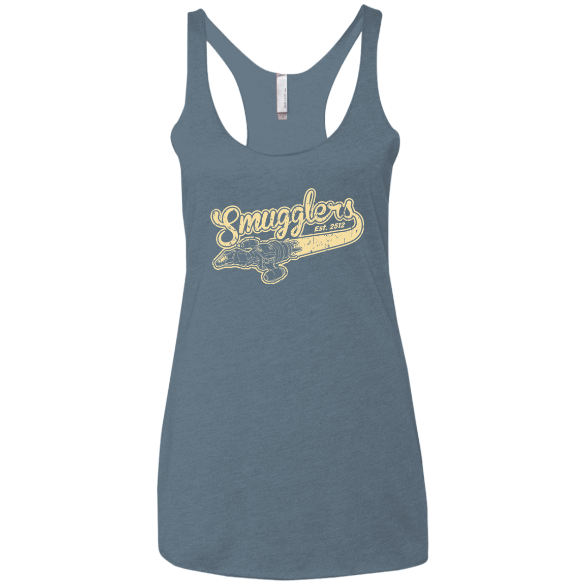 Smugglers Women's Triblend Racerback Tank