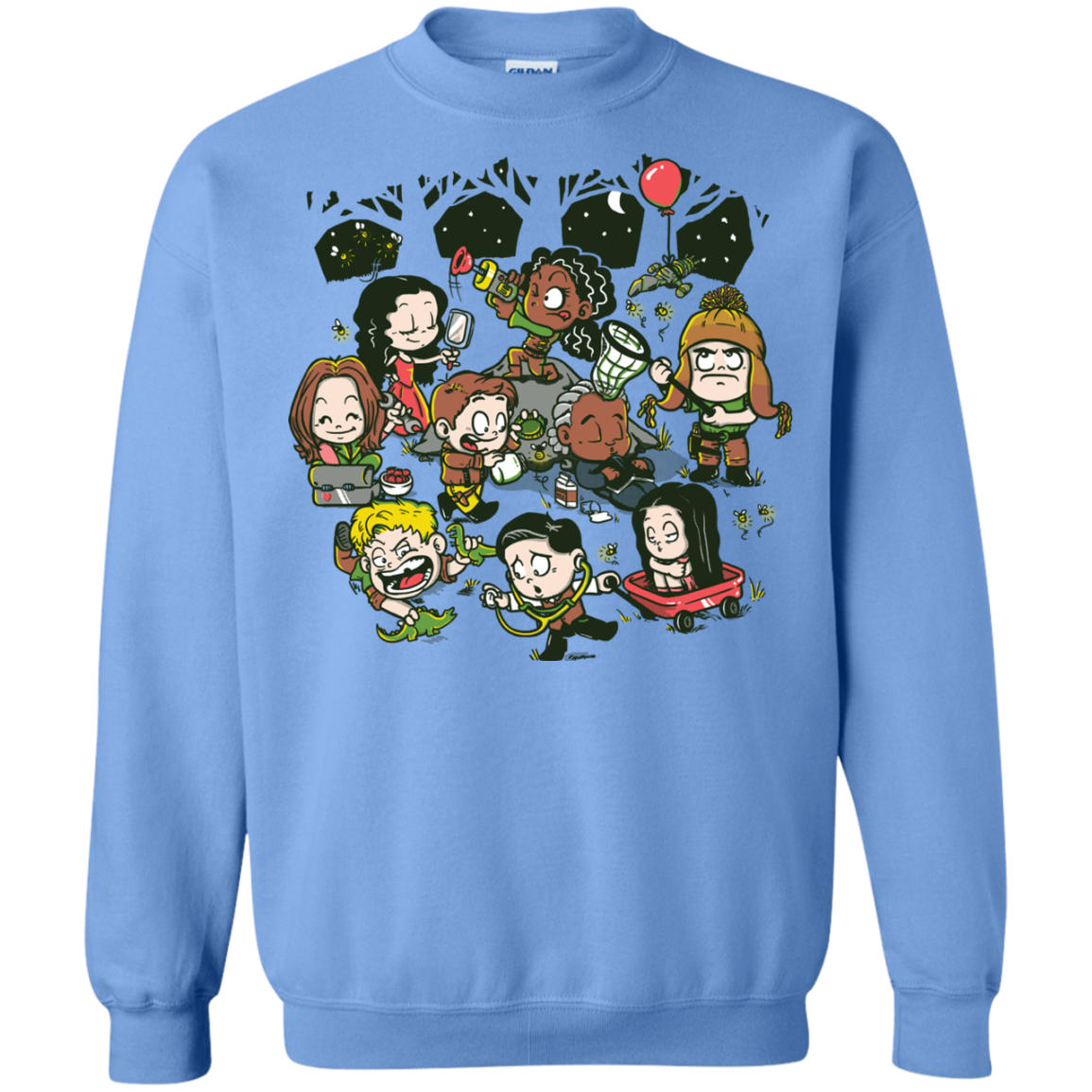 Let's Catch Fireflies Crewneck Sweatshirt