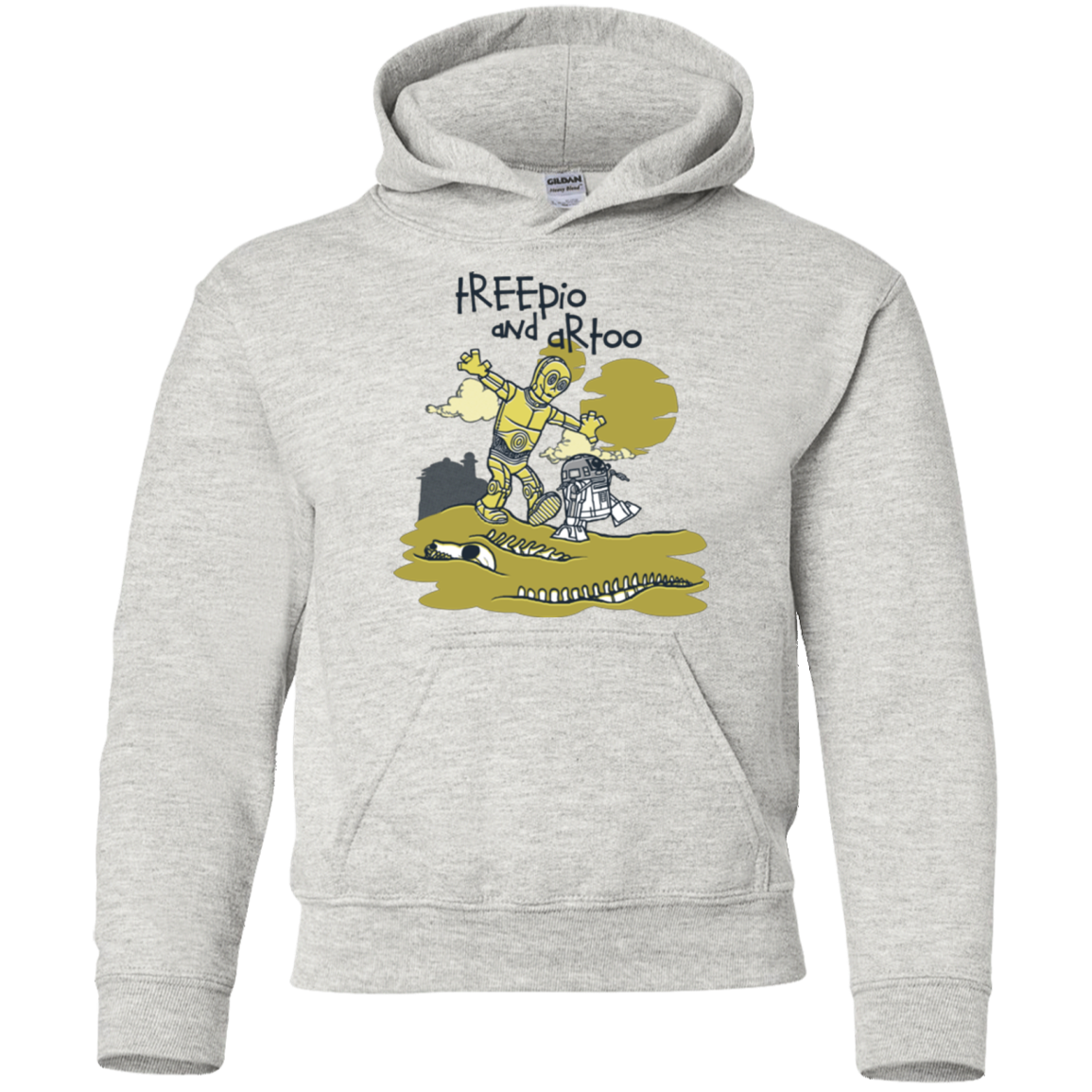Treepio and Artoo Youth Hoodie
