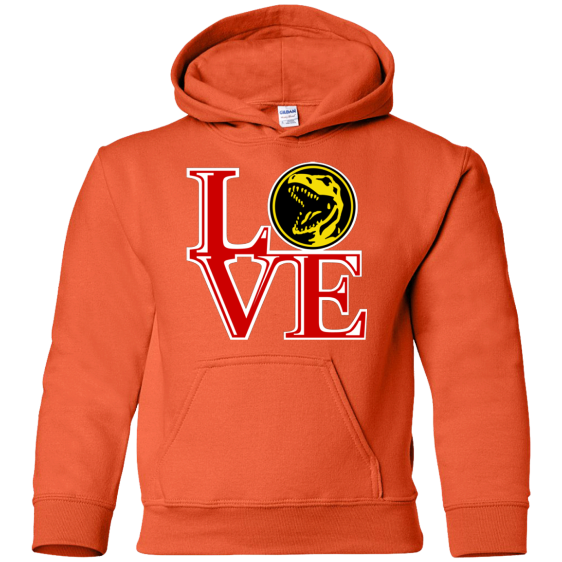 Red Ranger LOVE Youth Hoodie