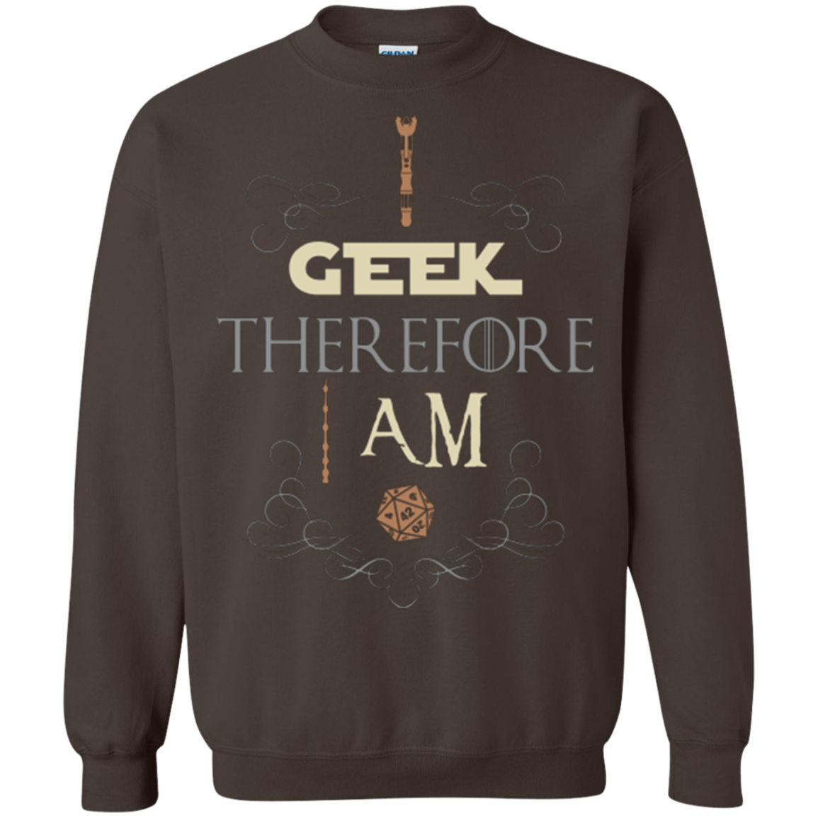 I GEEK (1) Crewneck Sweatshirt