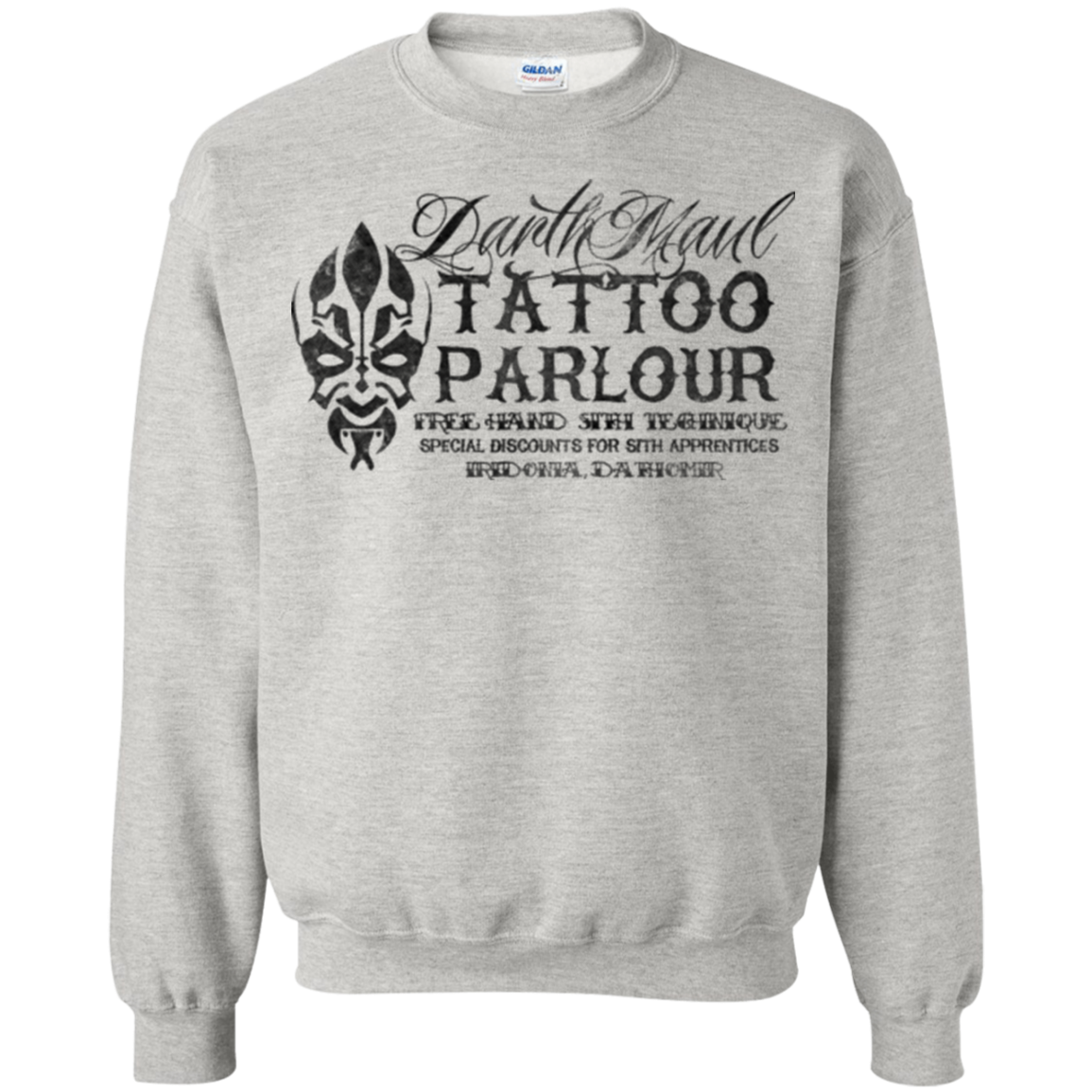 Darth Maul Tattoo Parlour Crewneck Sweatshirt